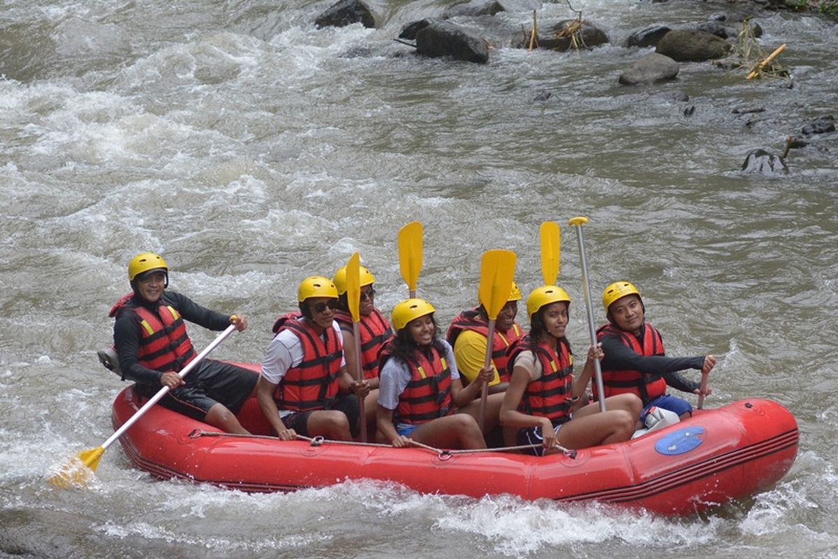 Wisata Bali, Bali, Banjir Bali, bali banjir, denpasar banjir, Bali Banjir, FAJI Sebut Rafting di Sungai Ayung Ubud Masih Aman