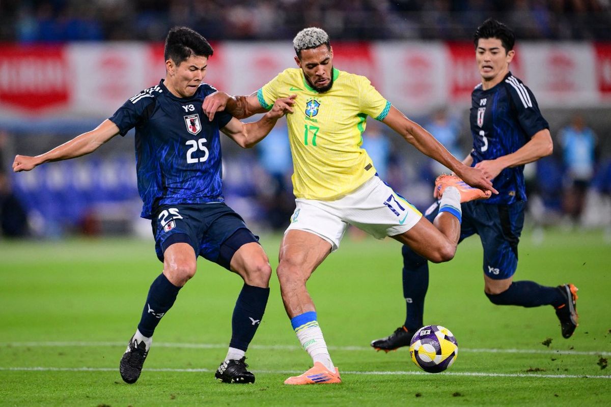 Brasil, Friendly Match, laga persahabatan, Ayase Ueda, Piala Dunia 2026, Piala Dunia, Jepang, Jepang vs Brasil, Target Ayase Ueda di Piala Dunia 2026 Usai Jepang Taklukan Brasil