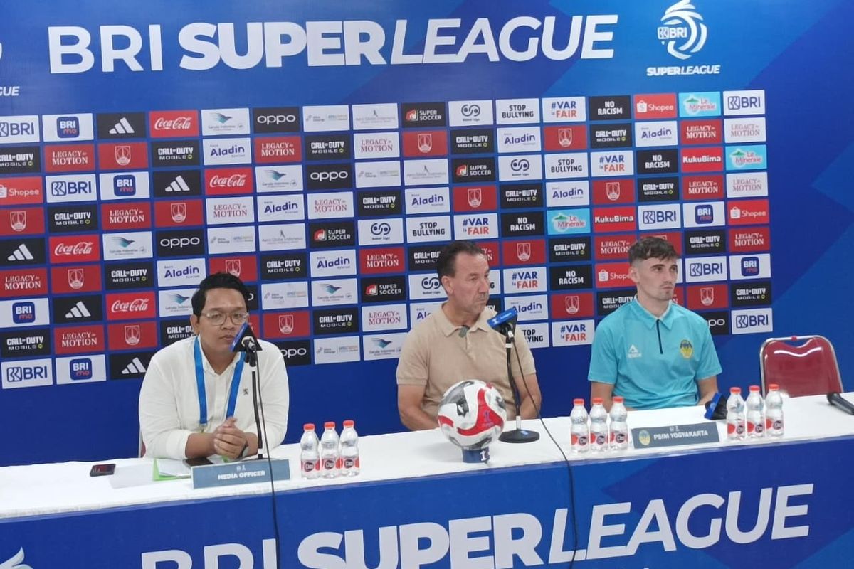 Super League, Persis, PSIM Yogyakarta, PSIM, Persis Solo, Persis Vs PSIM, Cleylton Santos, Jean Paul van Gastel, Super League 2025 2026, Kata-kata Jean Paul van Gastel Usai Hasil Persis Vs PSIM 2-2