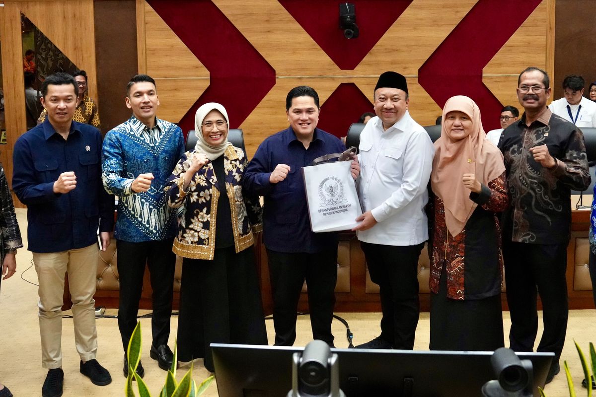 anggaran pelatnas, Menpora, Erick Thohir, Asian Games 2026, Menpora Erick Pastikan Keberangkatan Kontingen Aman, Indonesia Bidik 4 Emas Asian Games