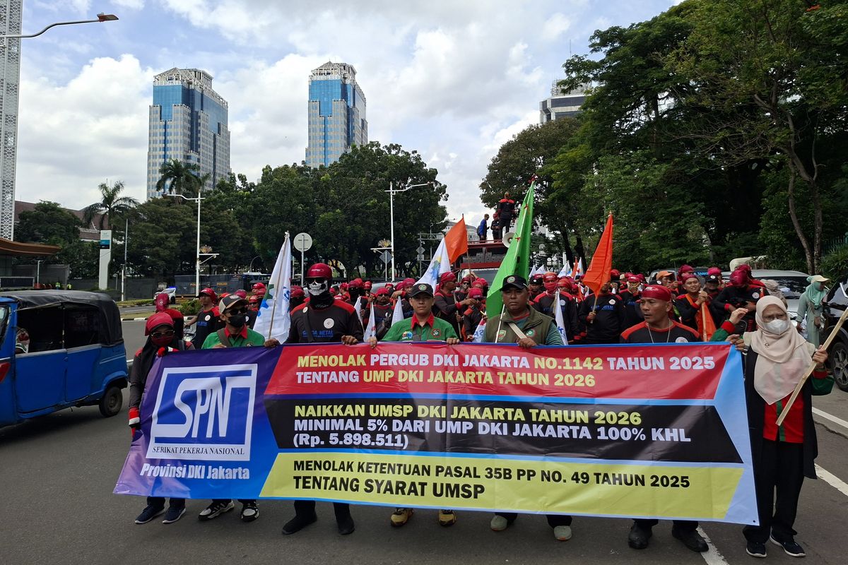 Rekayasa lalu lintas, Demo Buruh, Istana Negara, Ada Demo Buruh di Istana Negara, Simak Rute Alternatif