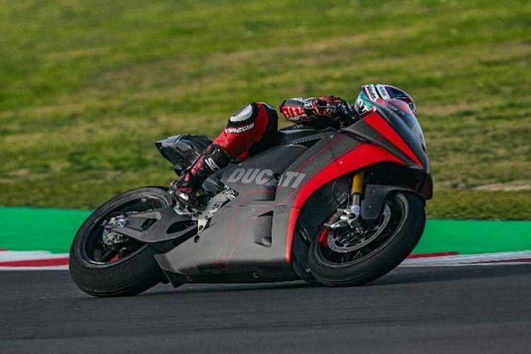 motor listrik, MOtoE, ducati, V21L, baterai solid-state, munich motor show 2025, Motor Listrik Ducati V21L Uji Coba Pakai Baterai Solid-State