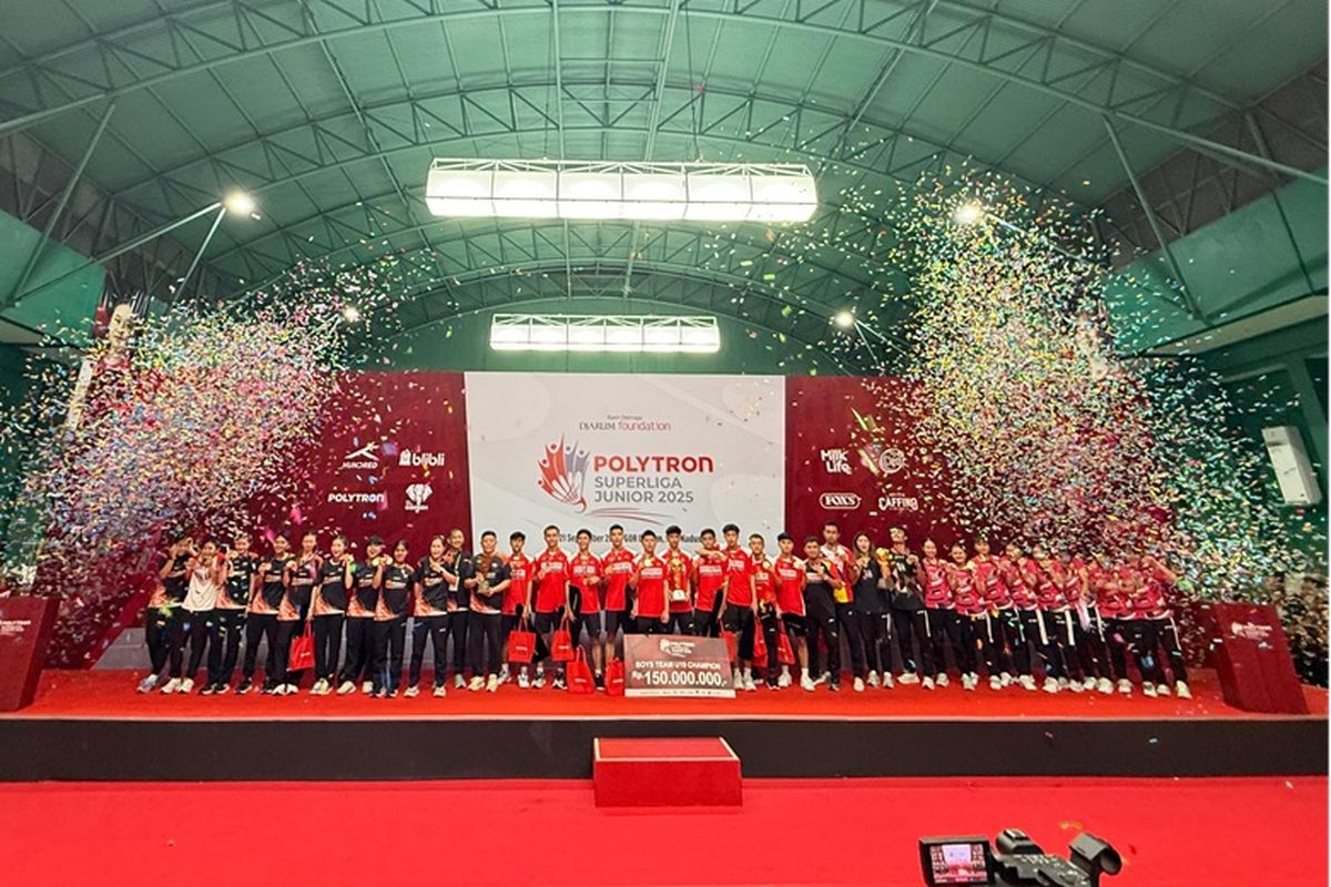 badminton, Polytron, bulu tangkis, PB Djarum, Djarum Foundation, Kompetisi, Mimpi Bulu Tangkis Indonesia di Balik Polytron Superliga Junior 2025