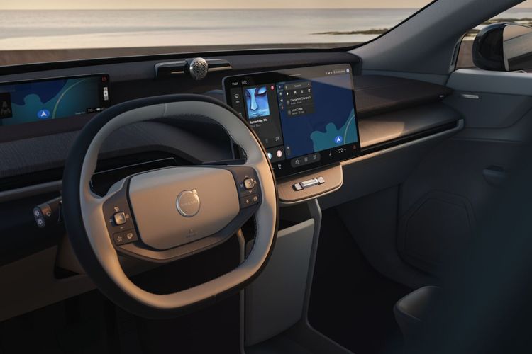 Volvo, mobil listrik, EX60, Gemini AI, Volvo EX60, Volvo EX60 Diumumkan, Mobil Listrik yang Bisa Diajak Ngobrol lewat Gemini AI