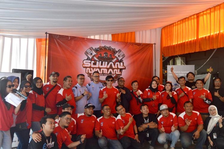 Sowan, riding, komunitas motor, Federal Oil, sowan, ExxonMobil Lubricants Indonesia, Kolaborasi Komunitas dan Bengkel Modern Gelar Acara Riding Beredukasi