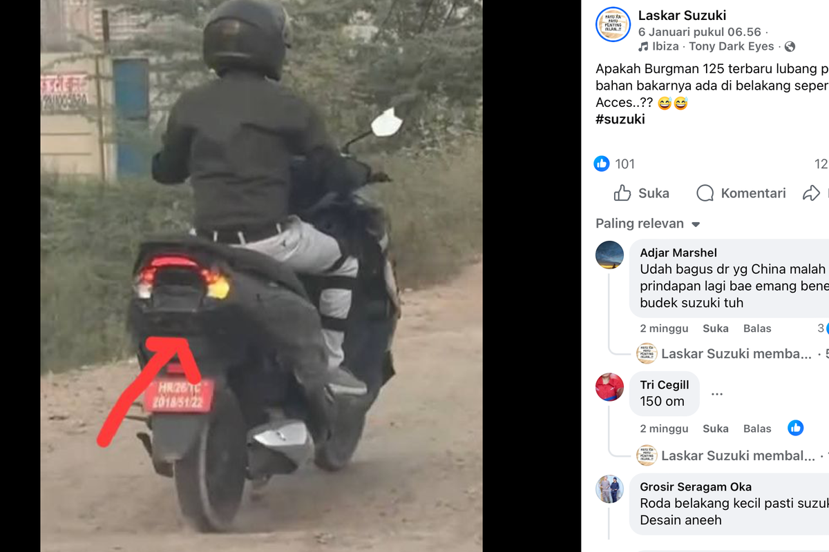 Burgman Street 125EX, Suzuki, Burgman Street Terbaru Sedang Dites, Ini Kata Suzuki