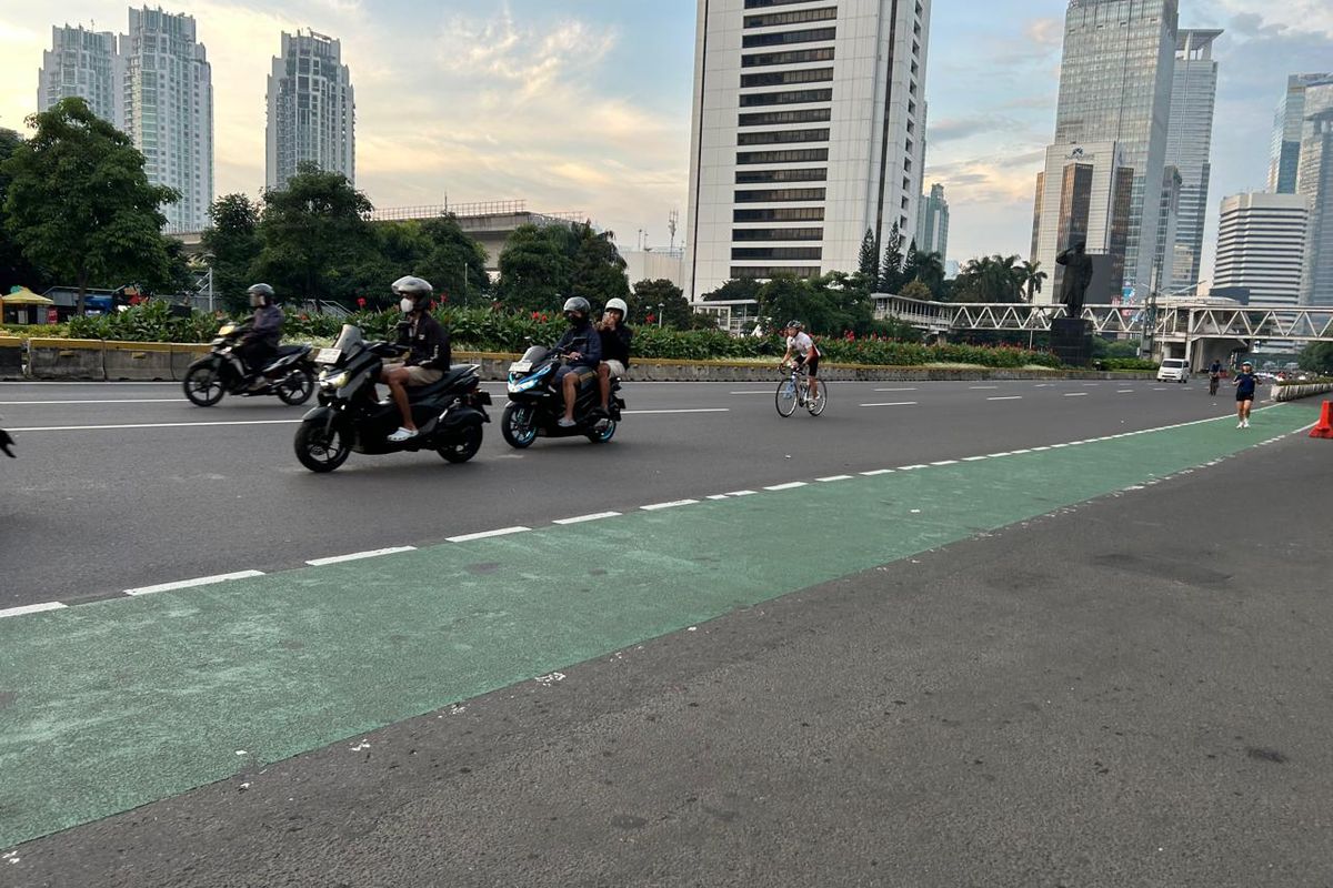 lonjakan kendaraan, lalu lintas, Jakarta, arus balik, Awal Arus Balik, Kondisi Lalu Lintas Jakarta Masih Relatif Sepi