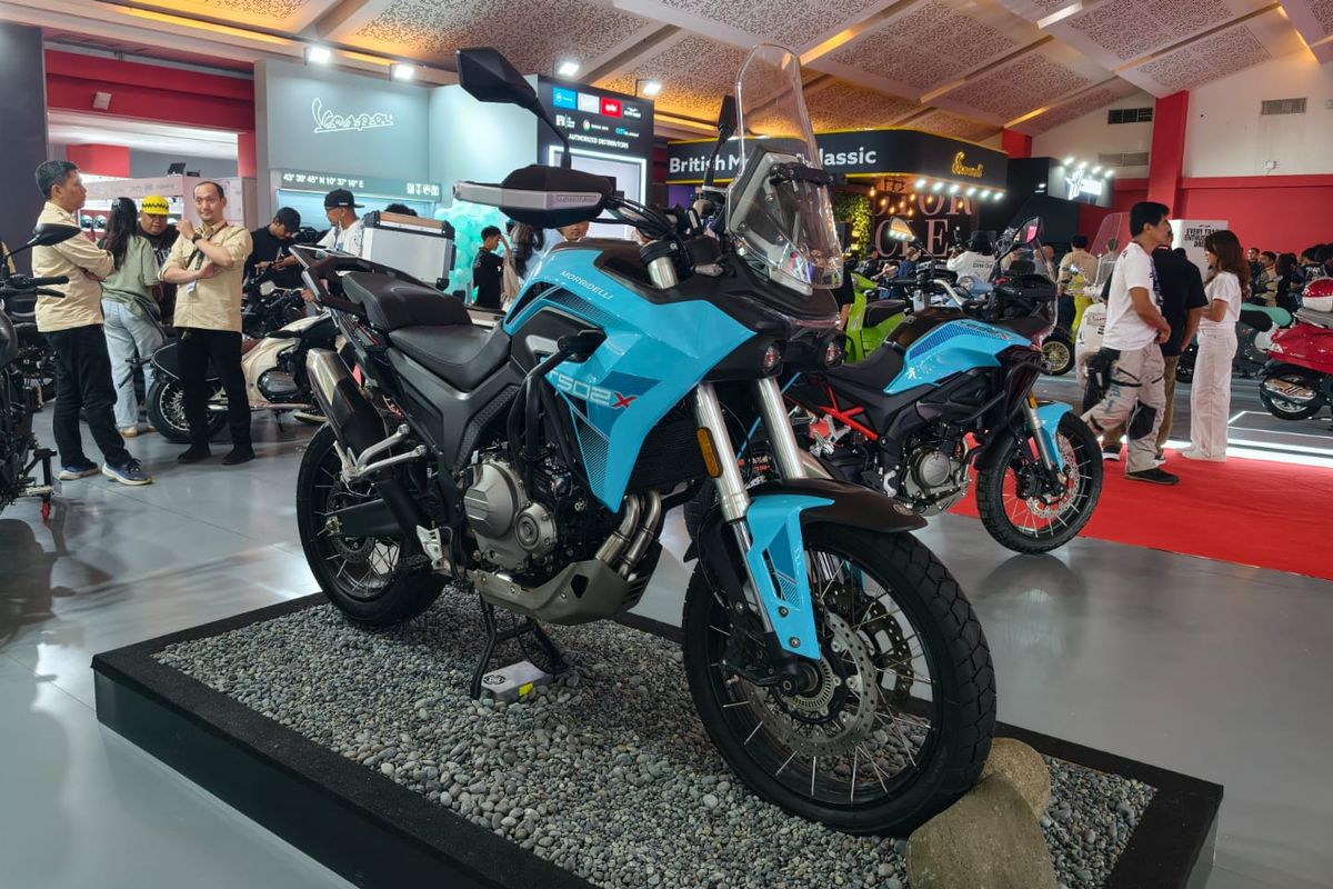 Morbidelli, T502X, Motor petualang, Morbidelli T502X, Spesifikasi Morbidelli T502X, Motor Petualang Baru di IIMS 2026