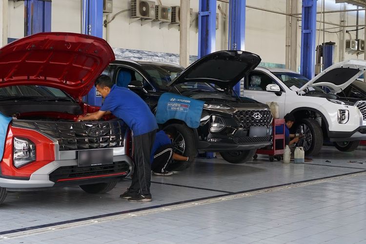 Hyundai, Hyundai Motors Indonesia, bengkel resmi, Servis di Bengkel Resmi, Hyundai Siapkan Mobil Pengganti