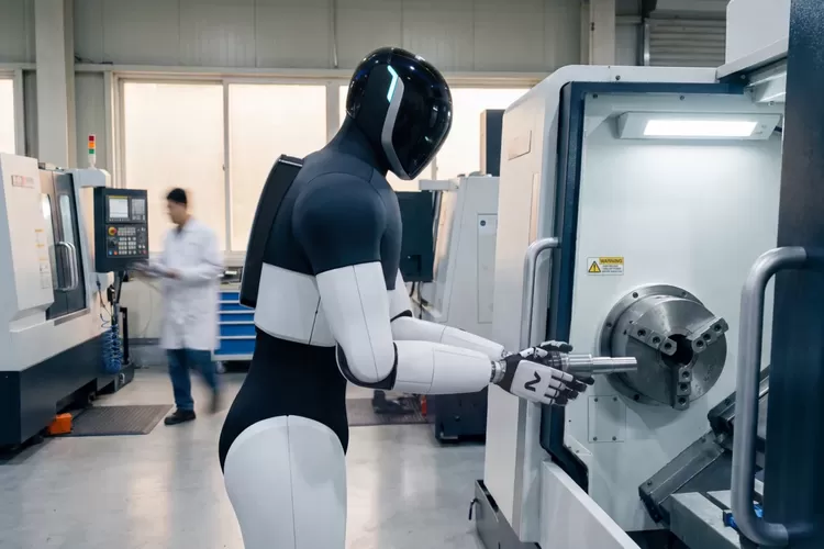 Jerman, robot, humanoid, robot humanoid, Jerman Bangun 