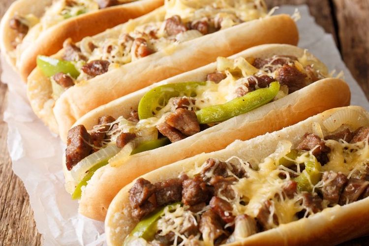 piala dunia 2026, Philadelphia, kuliner Philadelphia, Inilah 6 Kuliner di Philadelphia, Kota yang Bersiap Jadi Tuan Rumah Piala Dunia FIFA 2026, Cheeseteak, Water Ice , German Butter Cake, Stromboli, Reading Terminal Market