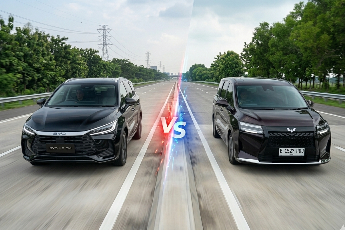 BYD M6 DM, hybrid, Wuling, PHEV, produksi, pabrik, Ditanya Soal BYD M6 DM, Begini Respons Wuling