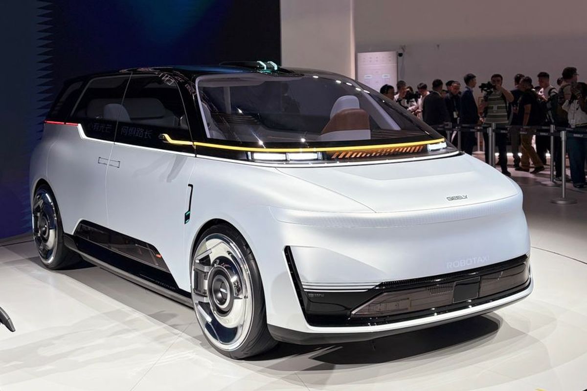 Geely, Robotaxi, Robotaxi Geely Debut Dunia di Beijing Auto Show 2026