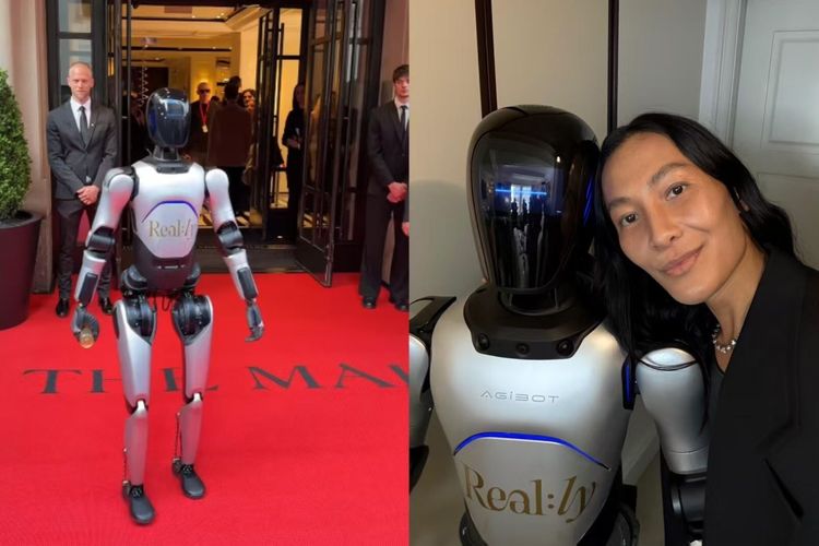 China, robot, humanoid, Met Gala 2026, Robot Humanoid AI China Mejeng di Met Gala 2026, Bisa Pose dan Layani Tamu