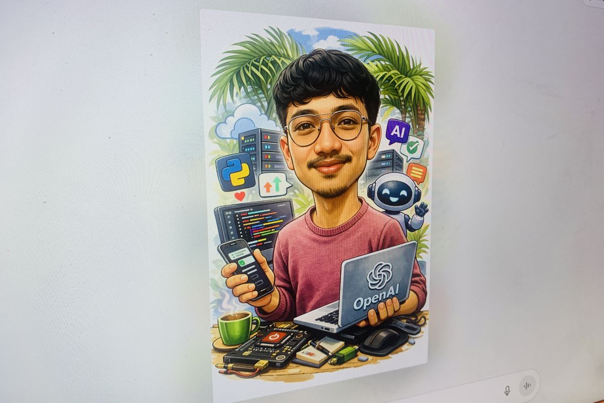 ChatGPT, caricature of me and my job, viral, Viral Gambar ChatGPT “Caricature of Me and My Job”, Ini Cara Bikinnya