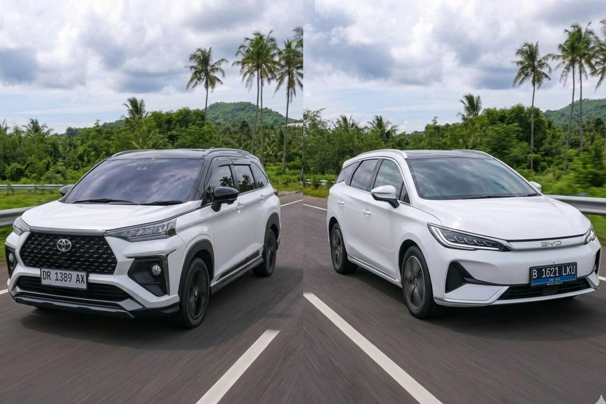 Veloz Hybrid, BYD M6, Duel Elektrifikasi: Veloz Hybrid vs BYD M6, Siapa Juaranya?