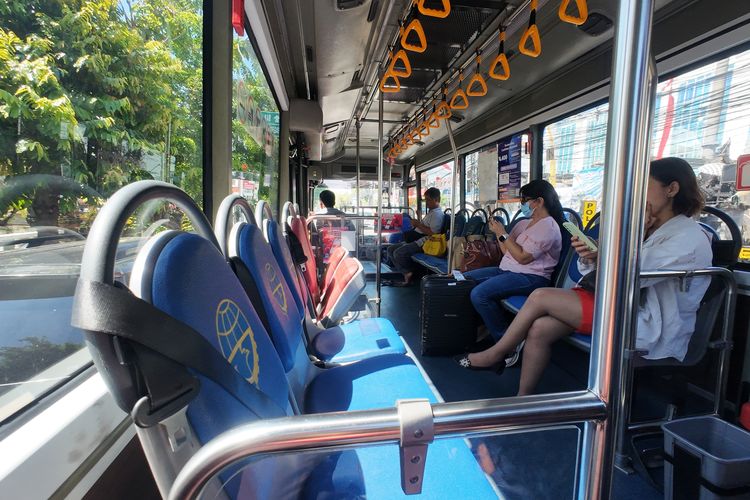 Trans Metro Dewata, Bus Trans Metro Dewata, Tarif bus, naik bus, trans metro dewata, tarif bus, Alternatif Murah dari Bandara Ngurah Rai, Coba Bus Trans Metro Dewata