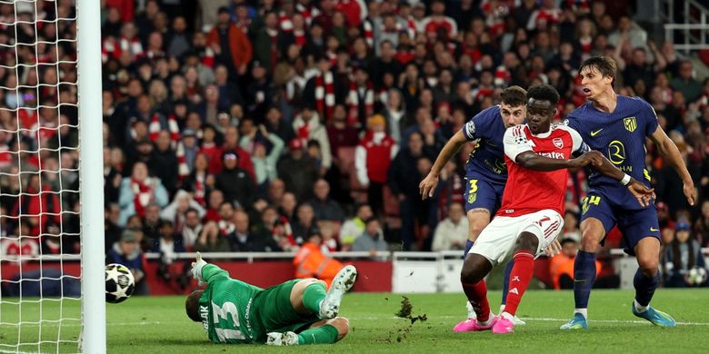 Liga Champions, Arsenal, Atletico Madrid, Arsenal vs Atletico Madrid, Mikel Arteta, Paris Saint-Germain, Bayern Muenchen, Kata-kata Mikel Arteta Usai Hasil Arsenal Vs Atletico Madrid 1-0