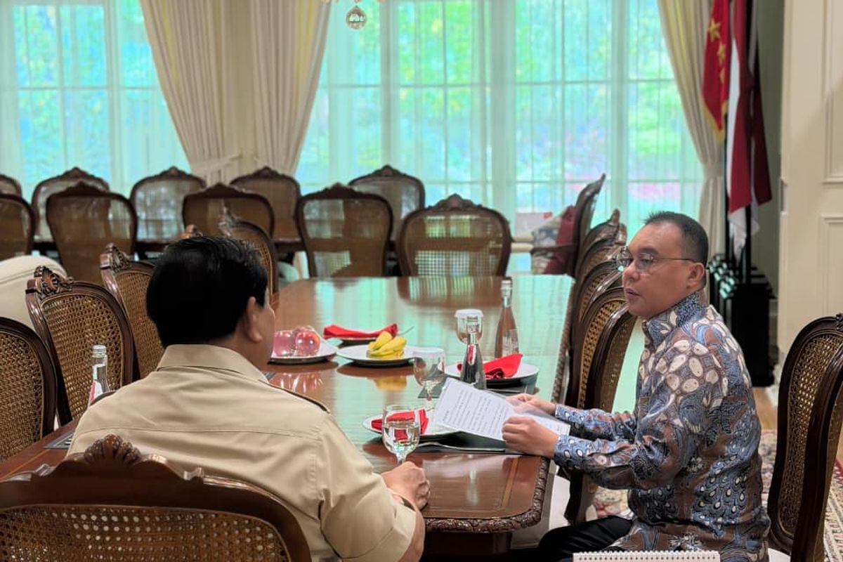 Jakarta, Prabowo, prabowo subianto, dasco, Sufmi Dasco Ahmad, Pertemuan Rutin Prabowo dan Dasco, Bahas Arah Pembangunan Nasional dan Isu-isu Strategis