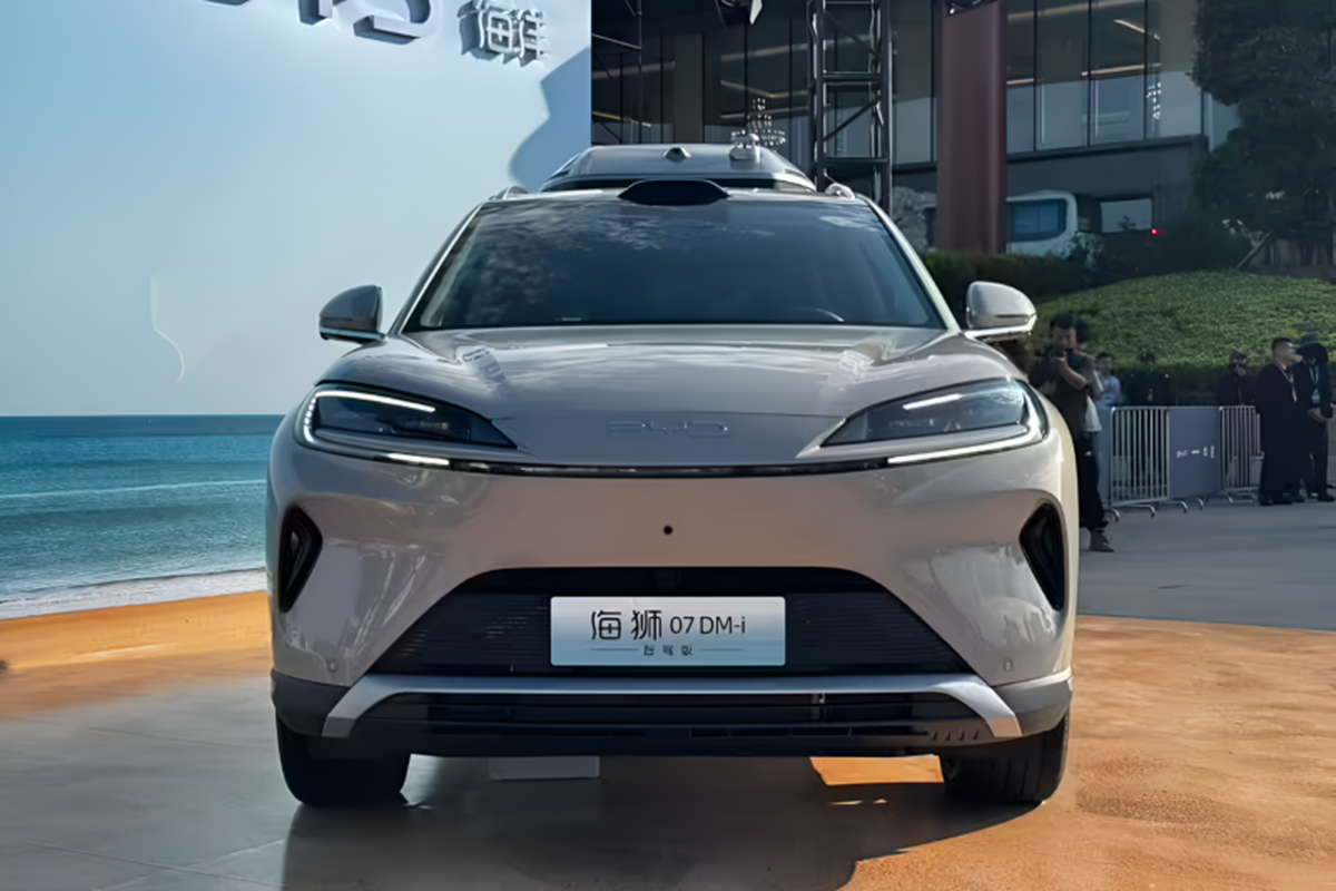BYD Sealion 07, Mobil Hybrid, plug in hybrid, BYD Sealion 07 DM-i, BYD Siap Luncurkan Sealion 07 Plug-in Hybrid