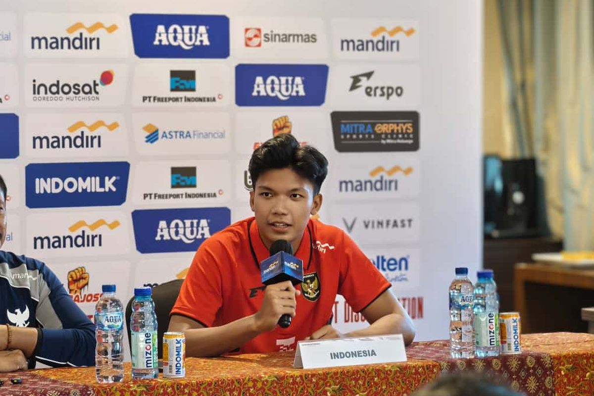 Timnas U22 Indonesia, SEA Games 2025, Timnas u22 Indonesia vs Mali, Kadek Arel, Indra Sjafri, Timnas U22 Indonesia vs Mali, Timnas U22 Mali, Timnas U22 Indonesia Vs Mali, Tekad Kadek Arel Raih Kemenangan