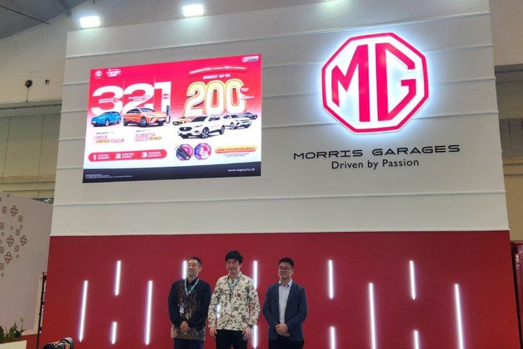 MG Motor Indonesia, GJAW, pameran otomotif, promo akhir tahun, MG Bawa Semua Mobil Listrik di GJAW 2025