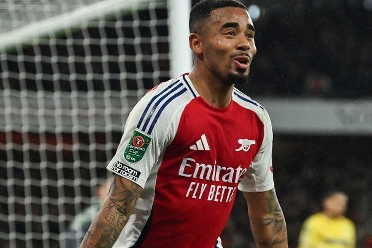 Gabriel Jesus, AC Milan, Mikel Arteta, Arsenal, Gabriel Jesus Digoda AC Milan, Arteta Siap Duetkan dengan Gyokeres