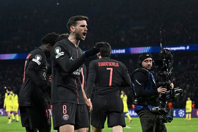 Tottenham Hotspur, Vitinha, Paris Saint-Germain, vitinha, PSG vs Tottenham Hotspur, Hasil PSG Vs Tottenham 5-3, Hattrick Perdana Vitinha Benamkan Spurs