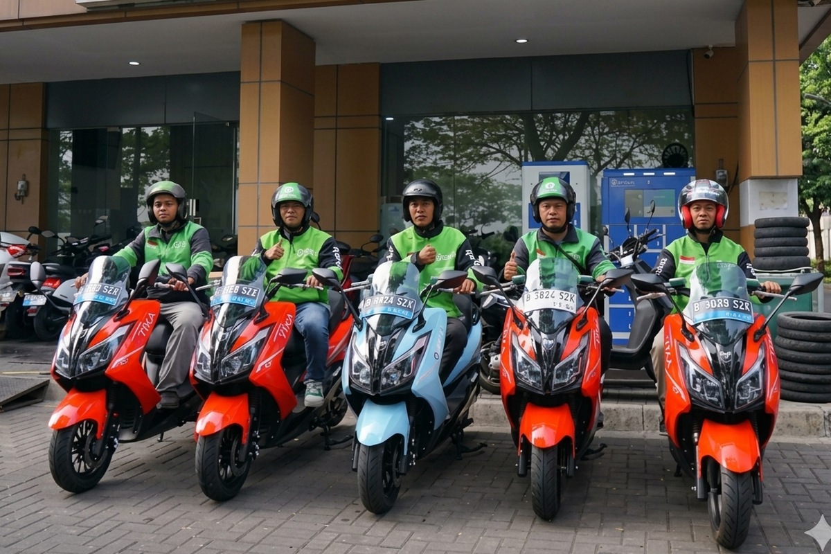 Alva Cervo, Tangkas X7 New, Indomobil Emotor, Indomobil Emotor Adora, Tangkas Motor Listrik, Diuji Ojek Online: 3 Motor Listrik Ini Ditantang Tanjakan Terjal