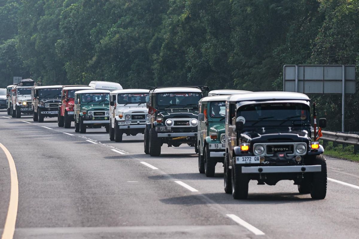 mobil, Toyota Land Cruiser Indonesia, TLCI, Komunitas mobil, Ratusan Mobil Toyota Land Cruiser Meriahkan Jambore Nasional