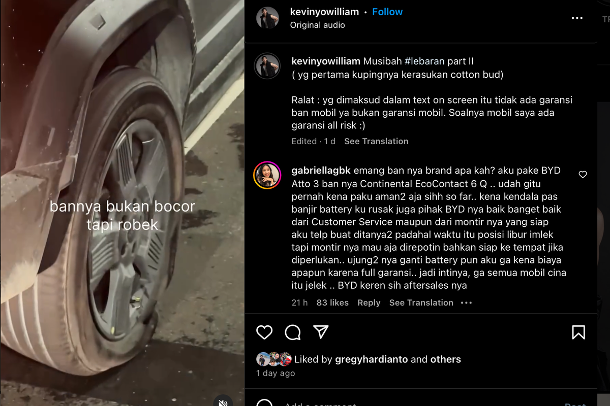 Chery, ban pecah, Chery J6, Ban mobil, mobil listrik, Ban Pecah, mobil listrik chery, Video Keluhan Pemilik Chery J6, Ban Pecah padahal Mobil Baru Tiga Hari