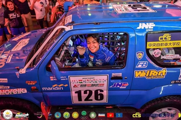 D-Max, AXCR, Asia Cross Country Rally, Reli, Isuzu, Lody Natasha, pereli wanita, Rally Raid Portugal, Cerita Pereli Wanita Indonesia, 6 Kali Taklukkan AXCR