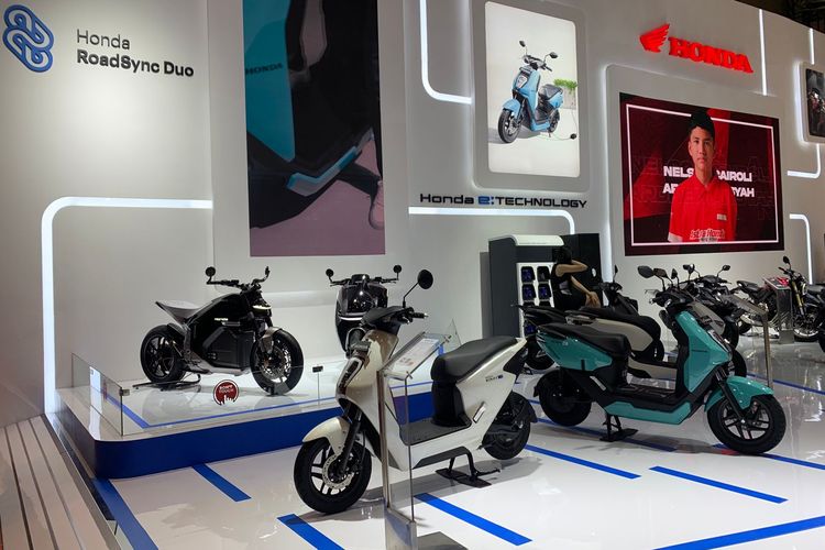 penjualan motor listrik, pasar motor listrik, Honda CUV e:, penjualan motor listrik honda, Honda CUV e: Jadi Tulang Punggung Penjualan Motor Listrik AHM