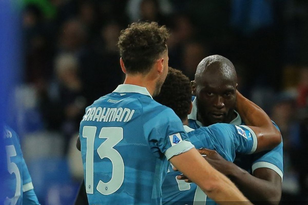 Napoli, Liga Italia, Empoli, Romelu Lukaku, Scott McTominay, Serie A, Hasil Liga Italia, Klasemen Liga Italia, napoli, Napoli vs Empoli, liga italia, Hasil Liga Italia Napoli Vs Empoli 3-0: Lukaku Bintang, Partenopei Pepet Inter