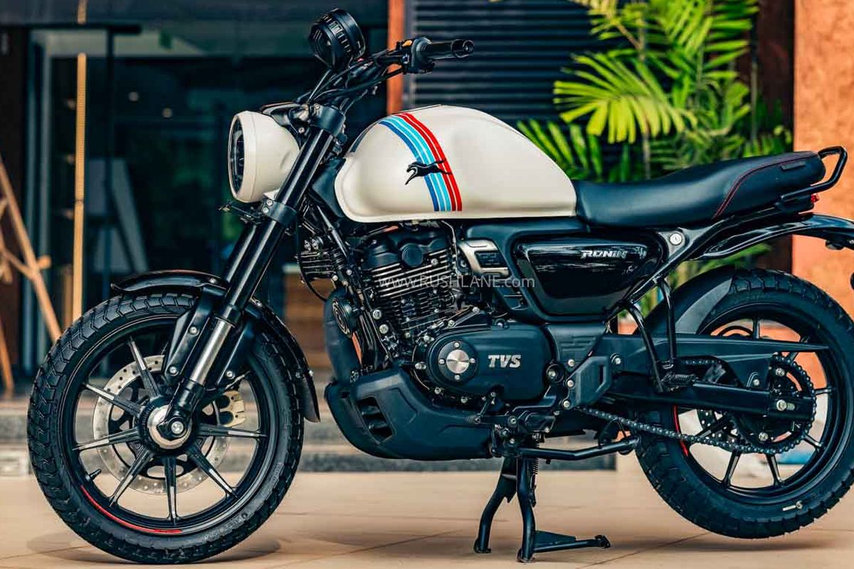 Ronin, TVS Ronin, TVS Ronin Agonda, TVS Ronin Agonda: Varian Putih Lebih Stylish