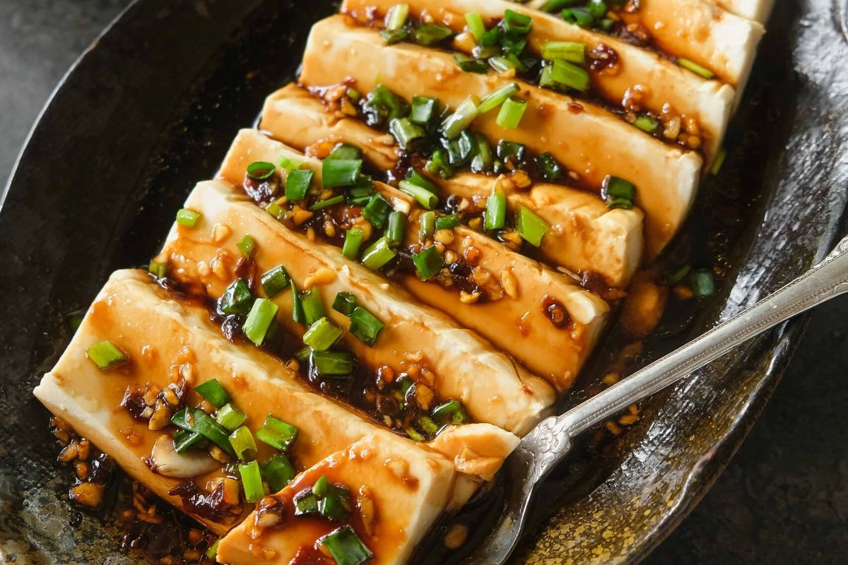 tahu, resep, tahu kukus, Resep Tahu Kukus Saus Bawang Putih, Lezat dan Praktis Hanya 15 Menit