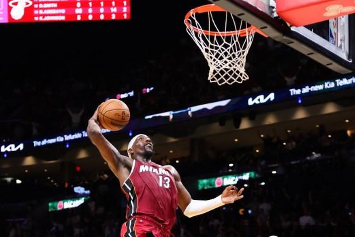 Miami Heat, Washington Wizards, Bam Adebayo, Bam Adebayo Raih 83 Poin di NBA, Lampaui Rekor Kobe Bryant