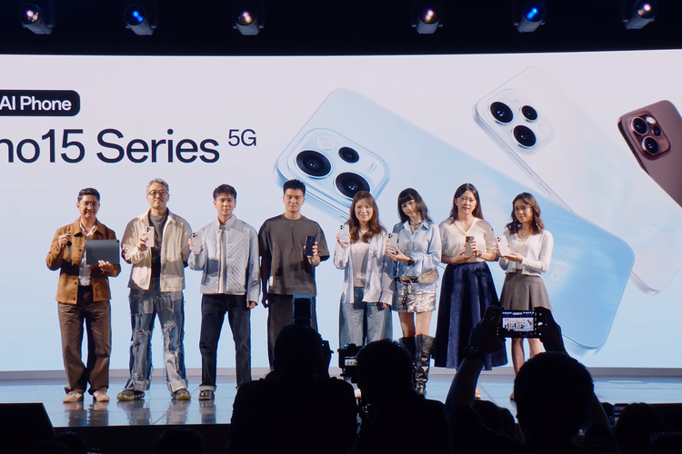 Oppo, Reno 15 Pro Max, Reno 15 5G, Reno 15F, Harga Reno 15 Series, smartphone, Oppo Reno 15 series, Oppo Reno 15 Series Resmi di Indonesia, Harga mulai Rp 6 Jutaan, Spesifikasi Reno 15 Pro Max, Oppo Reno 15 Pro Max, Oppo Reno 15 5G, Oppo Reno 15F 5G