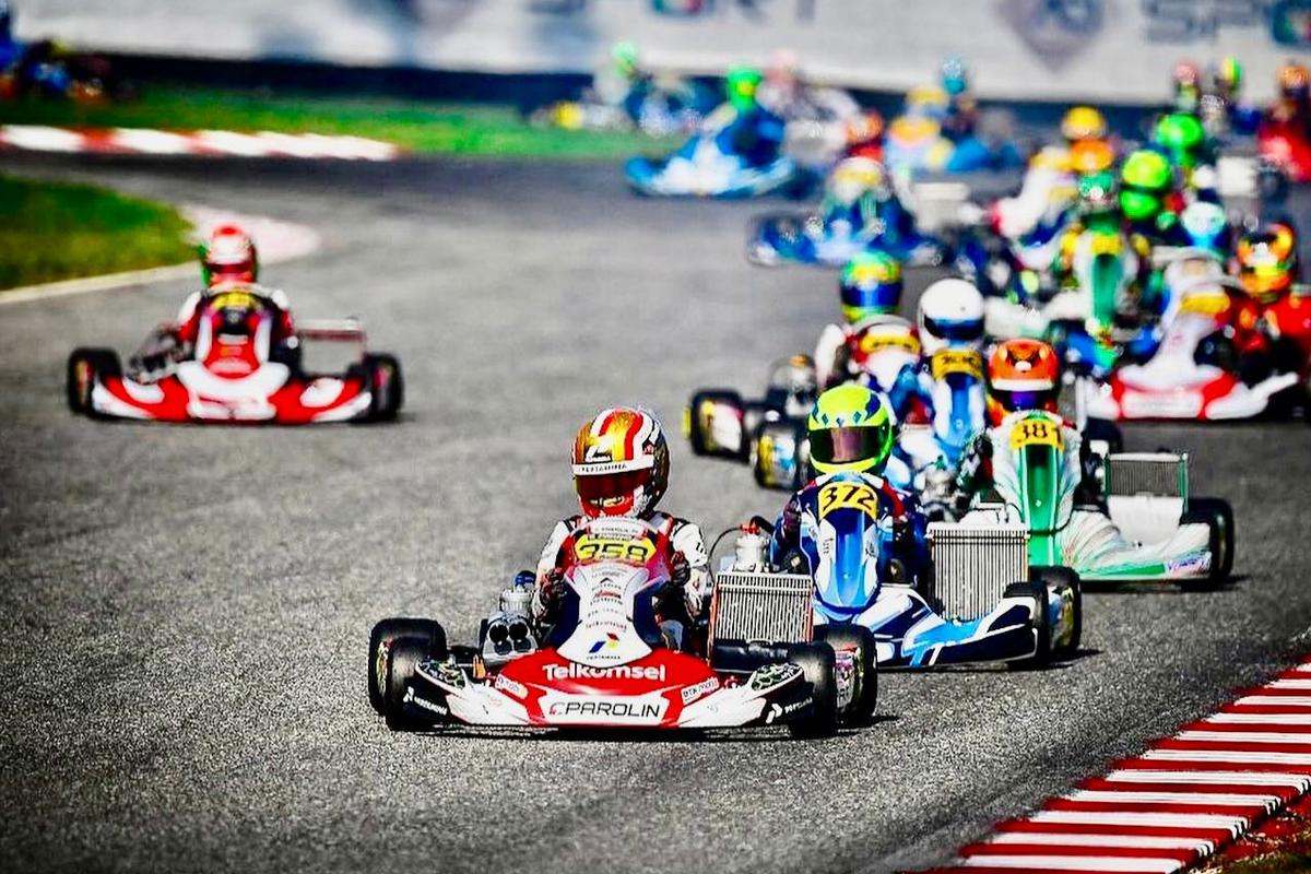 swedia, gokart, balap, Qarrar Firhand, motorsport, Qarrar Firhand Tembus Top 10 Eropa, Kini Bidik Kejuaraan Dunia FIA