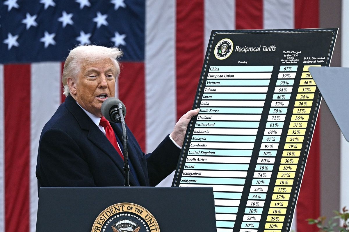 Donald Trump, China, Apple, Nvidia, tarif impor Trump, apple, NVIDIA, tarif impor Amerika, Tarif Impor China, Trump Bebaskan Tarif untuk Smartphone, Laptop, dan Elektronik dari China
