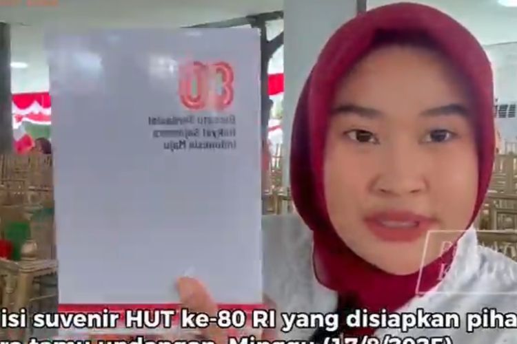 perayaan HUT RI, 17 Agustus 2025, hut ke 80 ri, perayaan HUT ke-80 RI, suvenir hut ke-80 ri, 11 Suvenir Eksklusif dari Istana Merdeka Saat HUT ke-80 RI, Ada Buku Prabowo, 1. Topi “RI-80”, 2. Kaos hitam putih, 3. Tumbler, 4. Pouch kanvas, 5. Kipas batik, 6. Majalah "Peristiwa Sekitar Proklamasi", 7. Handuk kecil, 9. Majalah Kerja Presiden Prabowo, 10. Buku foto “Rekam Jejak Sang Patriot”, 11. Payung