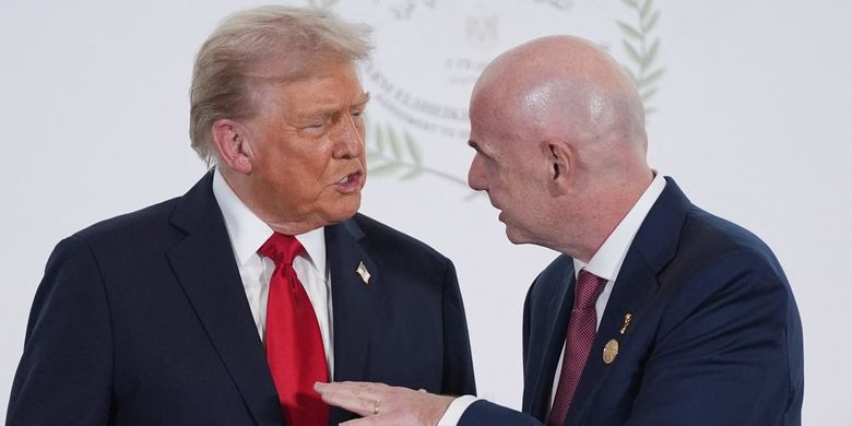 FIFA, Gianni Infantino, Gaza, Amerika Serikat, Donald Trump, Palestina, 4 Fase Transformasi Sepak Bola Gaza, FIFA Siapkan 50 Lapangan Mini hingga Akademi Modern
