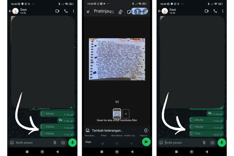 WhatsApp, fitur view once Whatsapp, cara kirim foto sekali lihat di wa, Trik Kirim Foto Sekali Lihat di WhatsApp, Aman dari Screenshot