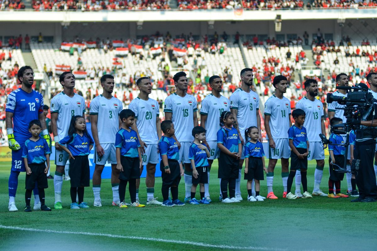 Irak, Jadwal Timnas Indonesia, Piala Dunia 2026, Irak vs Indonesia, timnas indonesia vs irak, Indonesia, kualifikasi piala dunia 2026, putaran 4 kualifikasi piala dunia 2026, Jadwal Ronde 4 Kualifikasi Piala Dunia 2026, Ronde 4 Kualifikasi Piala Dunia 2026, Persiapan Irak Jelang Lawan Timnas Indonesia Disebut Kurang Ideal