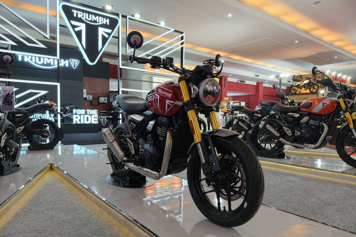 Speed 400, Scrambler 400 X, Triumph Motorcycles, Triumph Speed 400 dan Scrambler 400 X: Moge Entry Level Rp 158 Juta