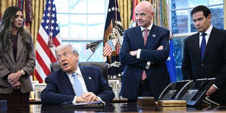Iran, Amerika Serikat, Piala Dunia, FIFA, Belgia, Mesir, Selandia Baru, Gianni Infantino: Donald Trump Persilakan Iran Berkompetisi di Piala Dunia 2026