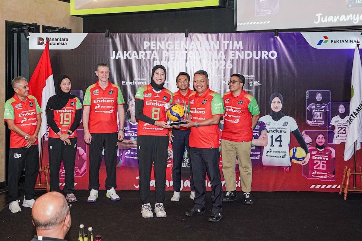 Pertamina Enduro, Proliga, Megawati Hangestri Pertiwi, Livin Mandiri, Yolla Yuliana, Hasil Proliga 2026: Pertamina Enduro Kalahkan Livin Mandiri 3-1