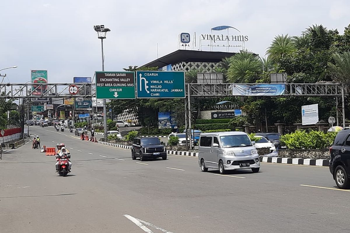 Polres Bogor, lalu lintas, Satlantas Polres Bogor Siapkan One Way Parsial di Jalur Puncak
