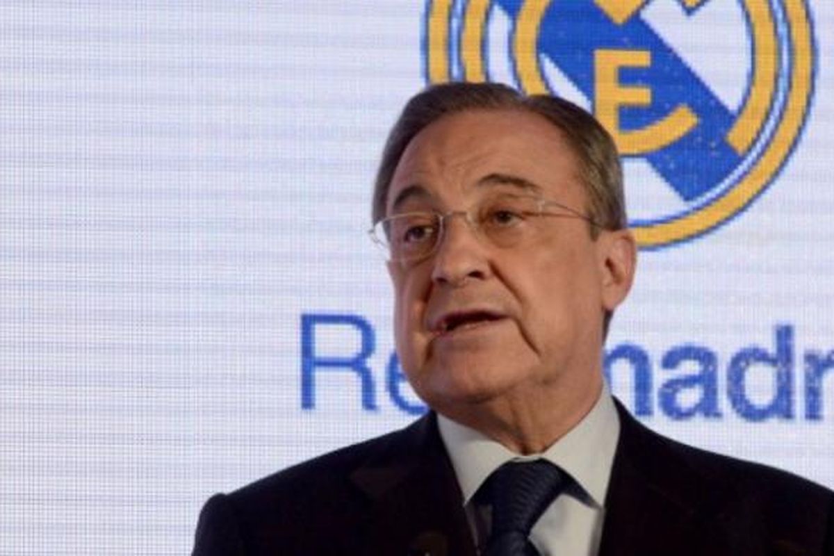Real Madrid, Liga Spanyol, Presiden Real Madrid, Florentino Perez, Jawaban Florentino Perez soal Kans Real Madrid Rekrut Haaland