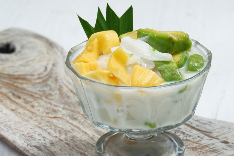 resep es teler, cara bikin es teler, dessert buah segar, es teler creamy, Cara Bikin Es Teler Creamy Tanpa Santan, Segar Manisnya Pas